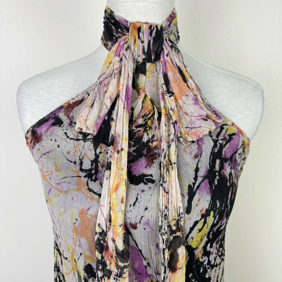 Zara Multicolor Halter Blouse - Picture 4 of 10